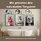 Personalisiertes Tier-Poster